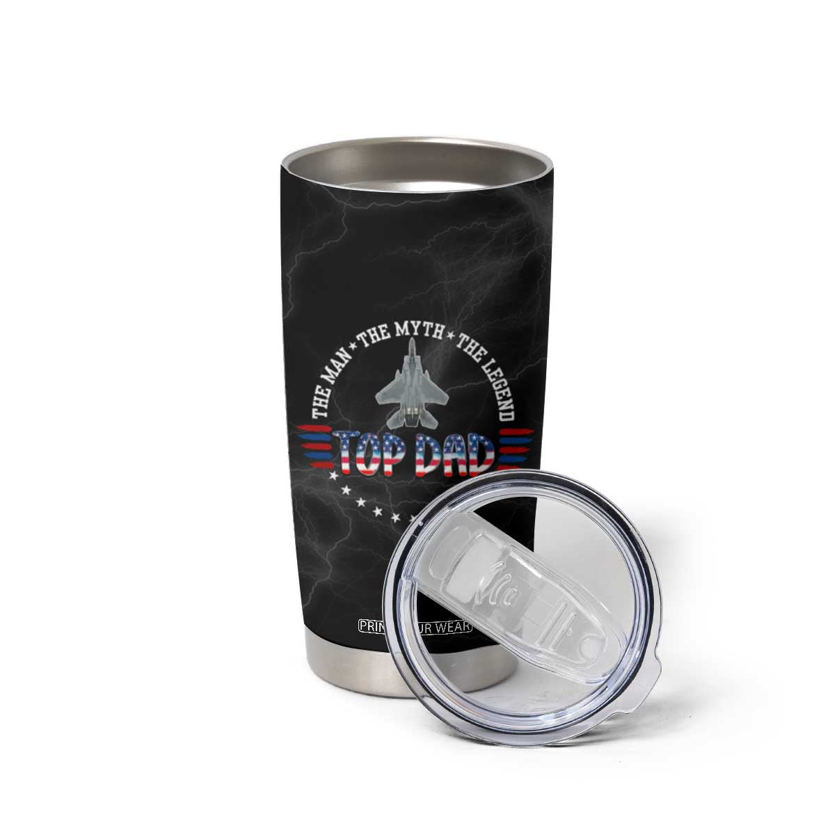 Christmas Gifts for Dad Tumbler Cup Best Dad Ever The Man The Myth The Legend TB10 Print Your Wear