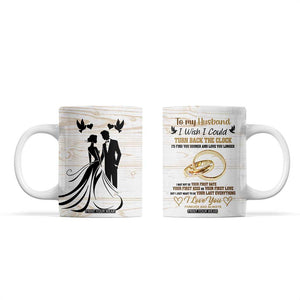 Gifts For Husband From Wife Coffee Mug To My Husband I Love You Wedding Anniversary Gift TB10 Beige Print Your Wear