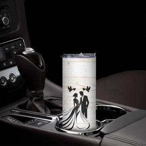 Gifts For Husband From Wife Skinny Tumbler To My Husband I Love You Wedding Anniversary Gift TB10 Print Your Wear