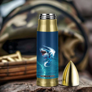 Shark Lovers Bullet Tumbler Everything Will Kill You So Choose Something Fun TB10 Print Your Wear