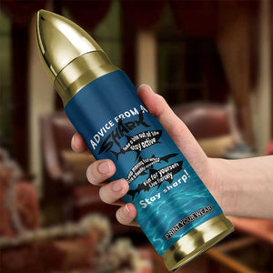Shark Lovers Bullet Tumbler Everything Will Kill You So Choose Something Fun TB10 Print Your Wear