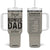 Best Bonus Dad Ever Tumbler With Handle Stepdad Fathers Day Gifts From Stepdaughter Stepson TB10 One Size: 40 oz Sand Print Your Wear