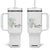 Promoted to Grandma Tumbler With Handle Est 2025 New Grandmother Gift TB10 One Size: 40 oz White Print Your Wear