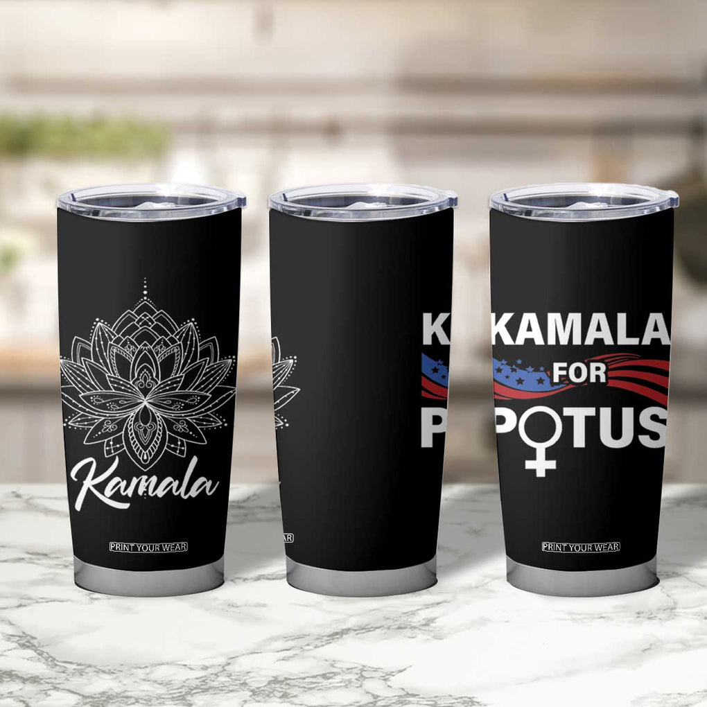 Harris Madam President Tumbler Cup Kamala For Potus TB10 Print Your Wear