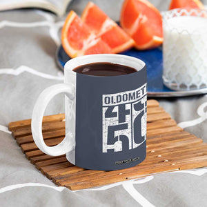 Funny 50th Birthday Coffee Mug Oldometer Odometer 1976 50 Year Old Birthday Old Joke TB10 Print Your Wear