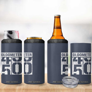 Funny 50th Birthday 4 in 1 Can Cooler Tumbler Oldometer Odometer 1976 50 Year Old Birthday Old Joke TB10 Print Your Wear