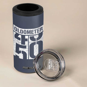 Funny 50th Birthday 4 in 1 Can Cooler Tumbler Oldometer Odometer 1976 50 Year Old Birthday Old Joke TB10 Print Your Wear