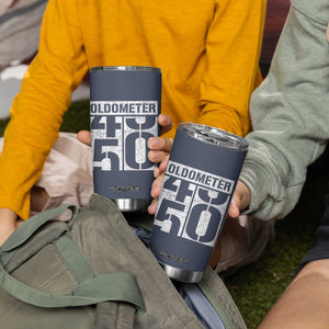 Funny 50th Birthday Tumbler Cup Oldometer Odometer 1976 50 Year Old Birthday Old Joke TB10 Print Your Wear
