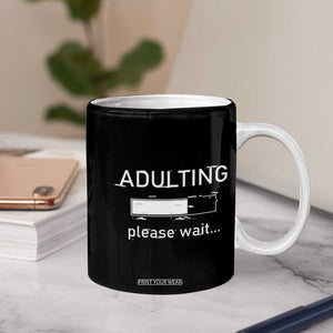18th Birthday Gifts Coffee Mug Adulting Please Wait 2008 18th Birthday For Boys Girls TB10 Print Your Wear