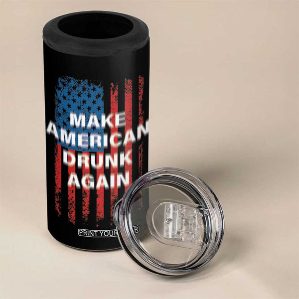 Comoros Coat Of Arms Flag Style 4 in 1 Can Cooler Tumbler LT15 main image 0