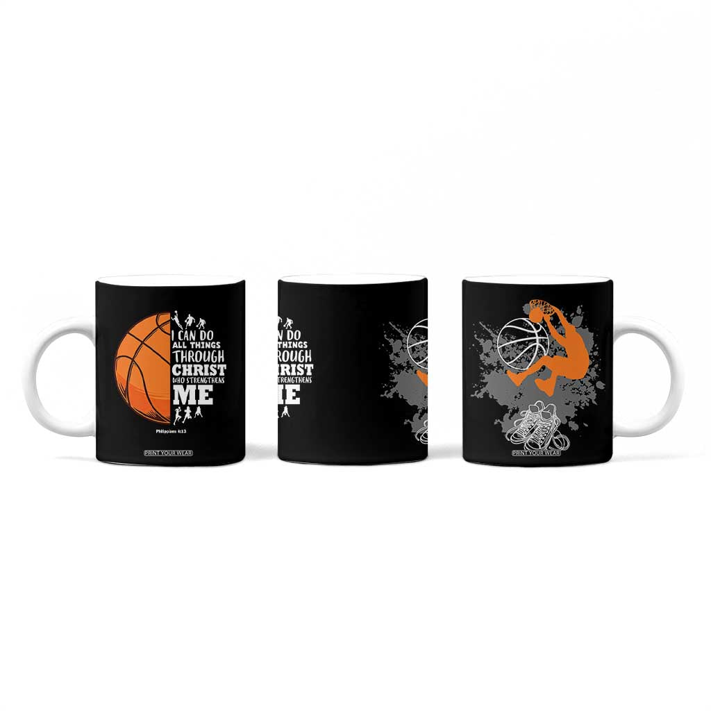 Christian Basketball Gifts Coffee Mug Basketball Player Coach Bulk Team Gift TB10 Print Your Wear