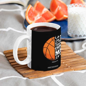 Christian Basketball Gifts Coffee Mug Basketball Player Coach Bulk Team Gift TB10 Print Your Wear