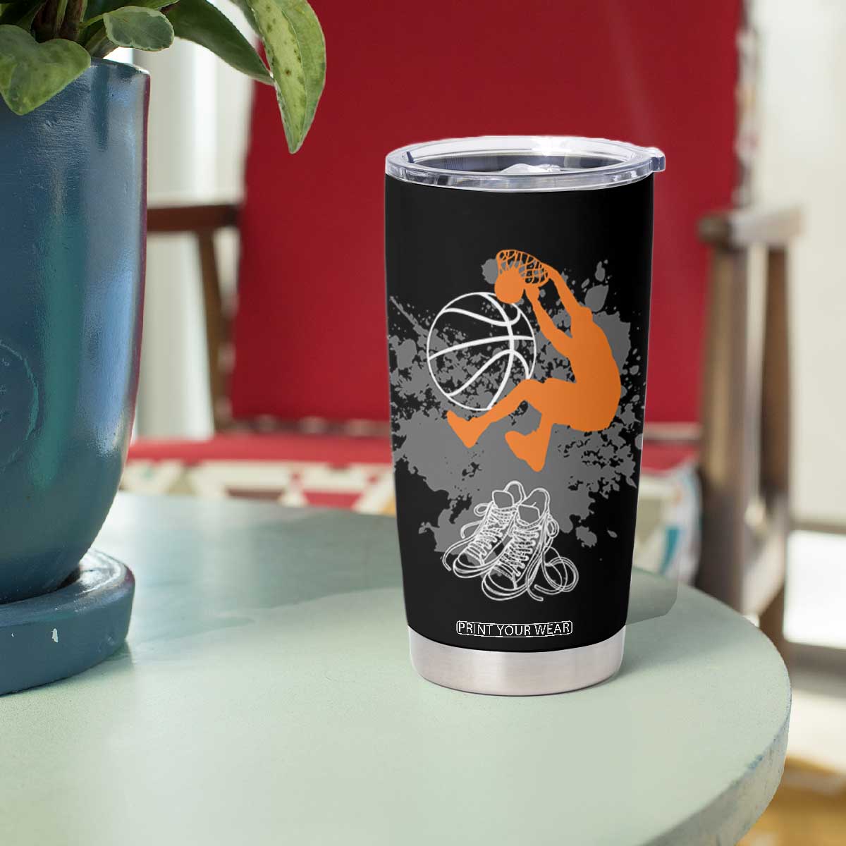 Christian Basketball Gifts Tumbler Cup Basketball Player Coach Bulk Team Gift TB10 Print Your Wear