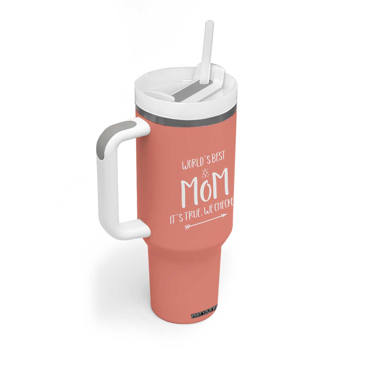 Gifts For Mom Tumbler With Handle Funny Best Mom Mothers Day Gifts Idea TB10 Print Your Wear
