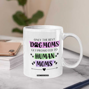New Mom Gifts Coffee Mug Funny Dog Mom Pregnancy Gift For Expecting Mama TB10 Print Your Wear