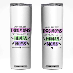 New Mom Gifts Skinny Tumbler Funny Dog Mom Pregnancy Gift For Expecting Mama TB10 White Print Your Wear