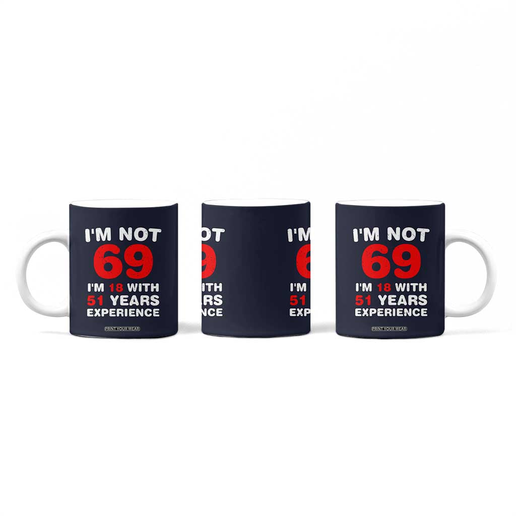 69th Birthday Gifts Coffee Mug Funny 1957 Turning 69 Years Old TB10 Print Your Wear