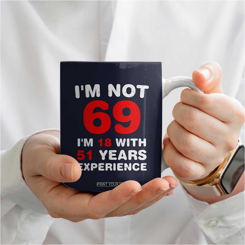 69th Birthday Gifts Coffee Mug Funny 1957 Turning 69 Years Old TB10 Print Your Wear