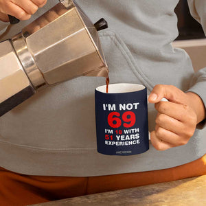 69th Birthday Gifts Coffee Mug Funny 1957 Turning 69 Years Old TB10 Print Your Wear