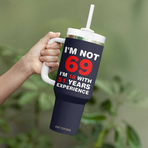 69th Birthday Gifts Tumbler With Handle Funny 1957 Turning 69 Years Old TB10 Print Your Wear