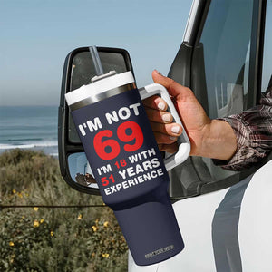 69th Birthday Gifts Tumbler With Handle Funny 1957 Turning 69 Years Old TB10 Print Your Wear