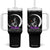 Halloween Gothic Witch Tumbler With Handle Feeling Witchy Vibes Black Cat TB10 One Size: 40 oz Black Print Your Wear