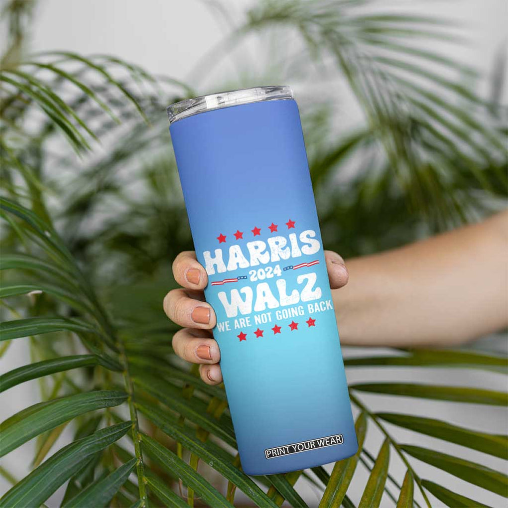 Kamala Harris Tim Walz 2024 Election Skinny Tumbler For President Democrat Election Madam President TB10 Print Your Wear