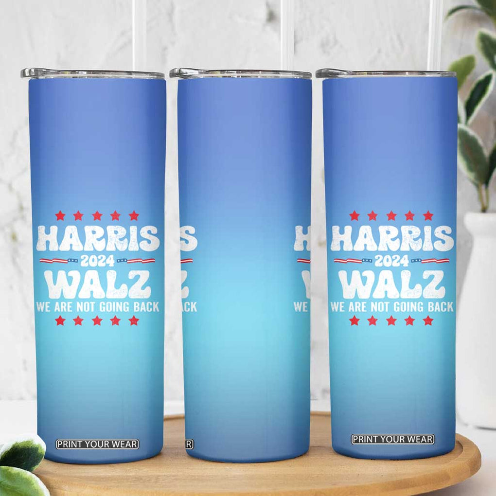 Kamala Harris Tim Walz 2024 Election Skinny Tumbler For President Democrat Election Madam President TB10 Print Your Wear