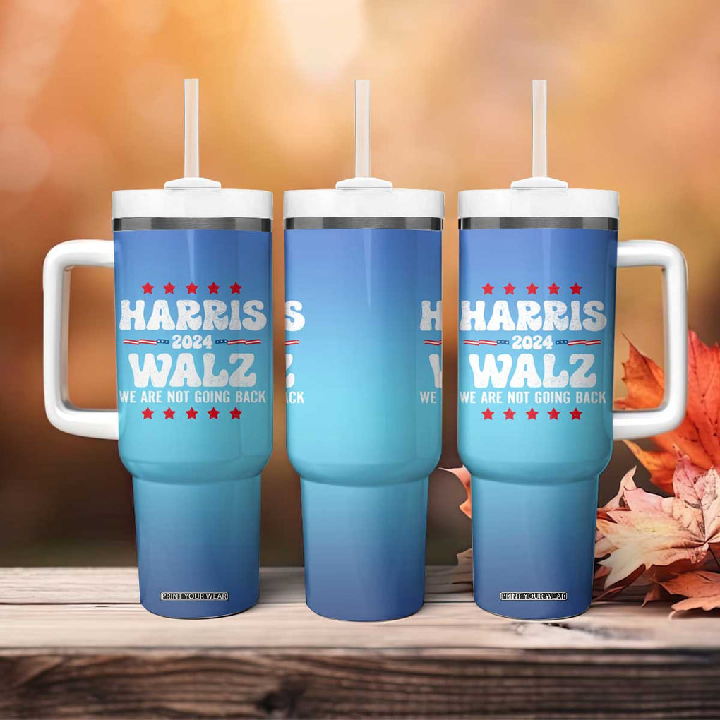 Kamala Harris Tim Walz 2024 Election Tumbler With Handle For President Democrat Election Madam President TB10 Print Your Wear