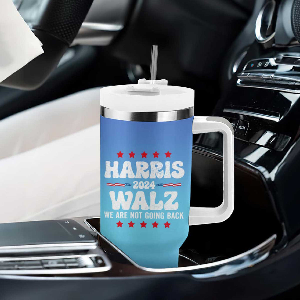 Kamala Harris Tim Walz 2024 Election Tumbler With Handle For President Democrat Election Madam President TB10 Print Your Wear