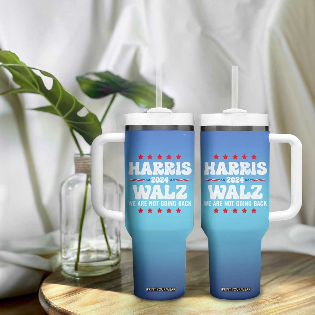 Kamala Harris Tim Walz 2024 Election Tumbler With Handle For President Democrat Election Madam President TB10 Print Your Wear