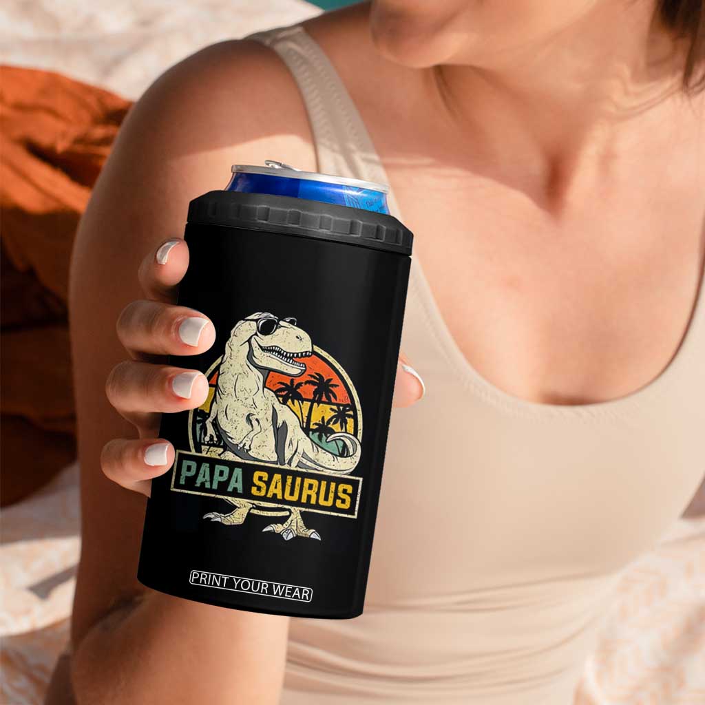 Christmas Gifts for Dad 4 in 1 Can Cooler Tumbler Being A Dad Is An Honor Being A Papa Is Priceless TB10 Print Your Wear