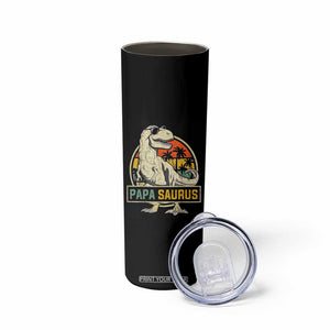 Christmas Gifts for Dad Skinny Tumbler Being A Dad Is An Honor Being A Papa Is Priceless TB10 Print Your Wear