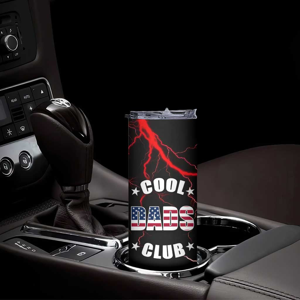 Christmas Gifts for Dad Skinny Tumbler Cool Dads Club Father's Day American Flag TB10 Print Your Wear