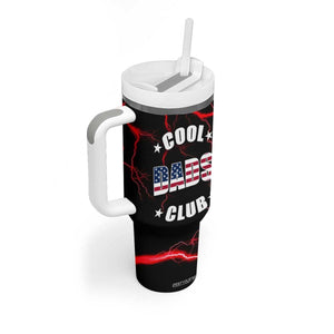 Christmas Gifts for Dad Tumbler With Handle Cool Dads Club Father's Day American Flag TB10 Print Your Wear