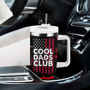 Christmas Gifts for Dad Tumbler With Handle Cool Dads Club Father's Day American Flag TB10 Print Your Wear