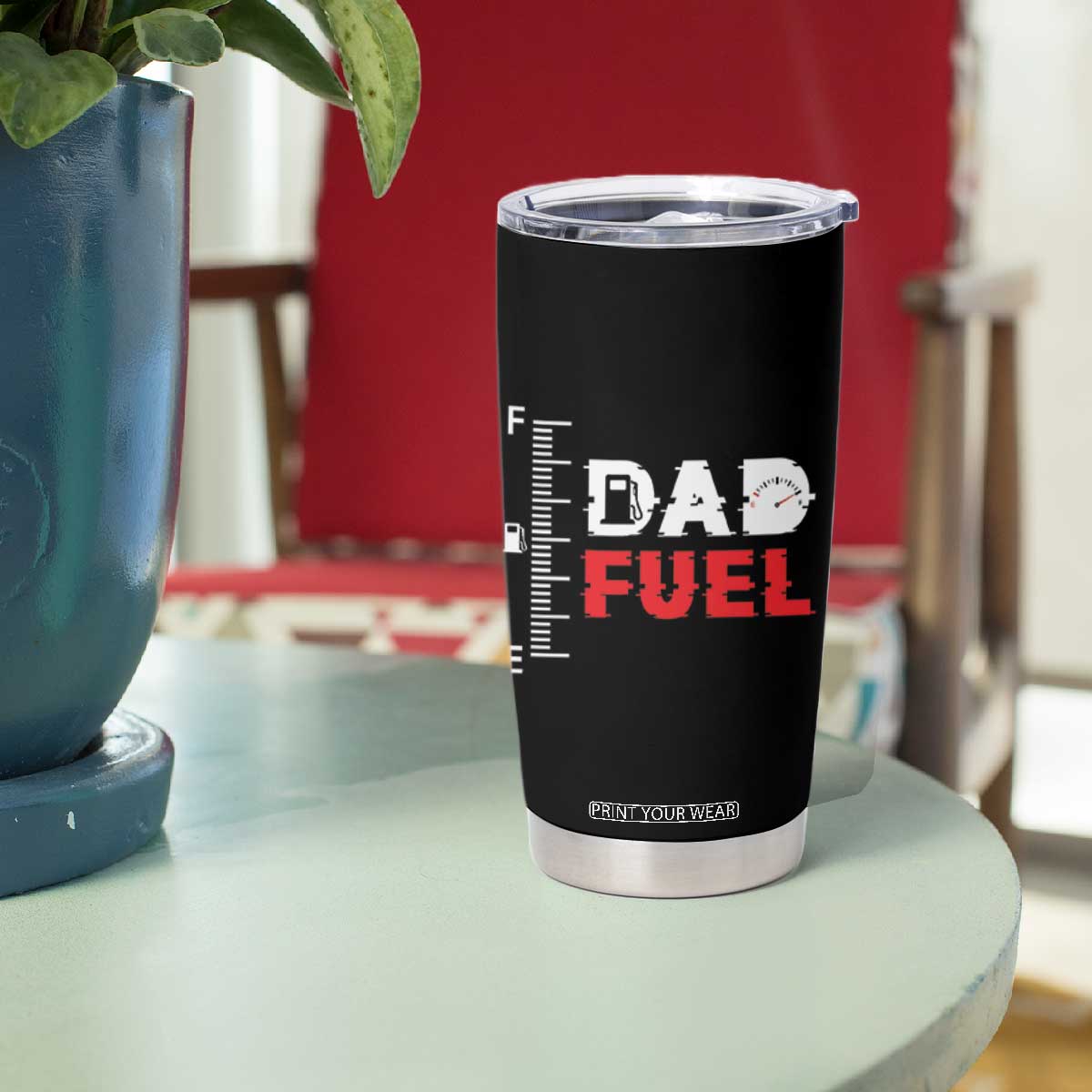 Dad Gifts From Kids Tumbler Cup Dad Fuel Fathers Day TB10 Print Your Wear