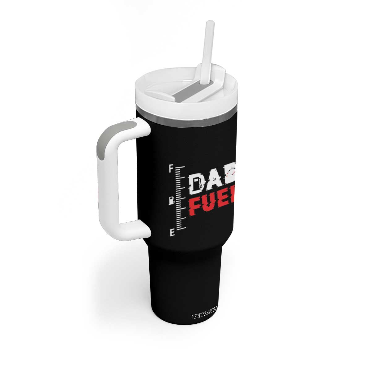 Dad Gifts From Kids Tumbler With Handle Dad Fuel Fathers Day TB10 Print Your Wear