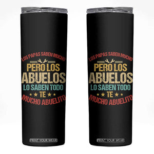 Grandpa In Spanish Abuelito Skinny Tumbler Regalos para el Mejor Abuelo del Mundo TB10 Black Print Your Wear