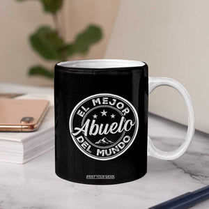 Abuelo Gifts Coffee Mug El Mejor Abuelo Del Mundo Gift For Grandpa From Grandkids TB10 Print Your Wear