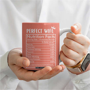 Gifts for Wife From Husband Coffee Mug Wedding Anniversary Valentines Day Gift For Her Wifes Wifey TB10 Print Your Wear