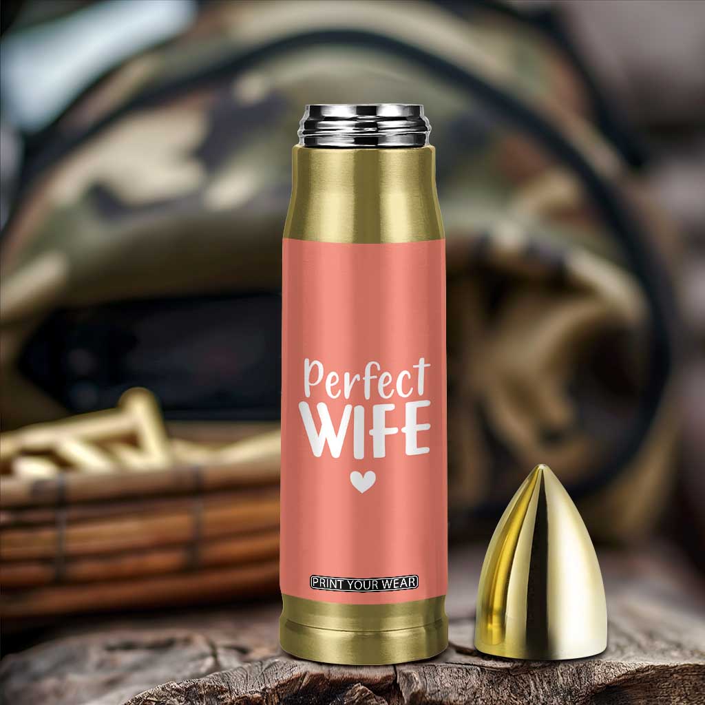 Gifts for Wife From Husband Bullet Tumbler Wedding Anniversary Valentines Day Gift For Her Wifes Wifey TB10 Print Your Wear