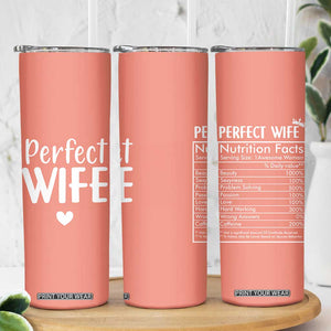 Gifts for Wife From Husband Skinny Tumbler Wedding Anniversary Valentines Day Gift For Her Wifes Wifey TB10 Print Your Wear