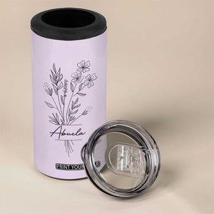 Abuela Gifts 4 in 1 Can Cooler Tumbler Mothers Day Gifts for Grandma from Grandchildren TB10 Print Your Wear