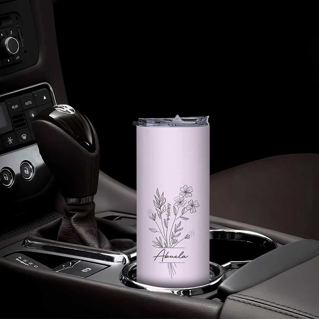 Abuela Gifts Skinny Tumbler Mothers Day Gifts for Grandma from Grandchildren TB10 Print Your Wear