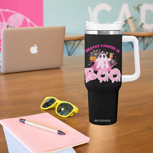 Breast Cancer Awareness Tumbler With Handle Pink Ribbon Boojee Halloween Support The Fighters TB10 Print Your Wear