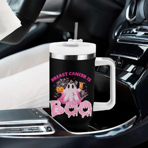 Breast Cancer Awareness Tumbler With Handle Pink Ribbon Boojee Halloween Support The Fighters TB10 Print Your Wear