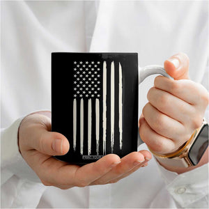 The Legend Has Retired Coffee Mug Funny Retired Retirement Gifts For Men Coworkers USA Flag TB10 Print Your Wear