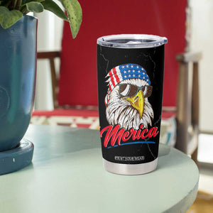 American Flag Tumbler Cup We The People Bald Eagle Patriotic TB10 Print Your Wear