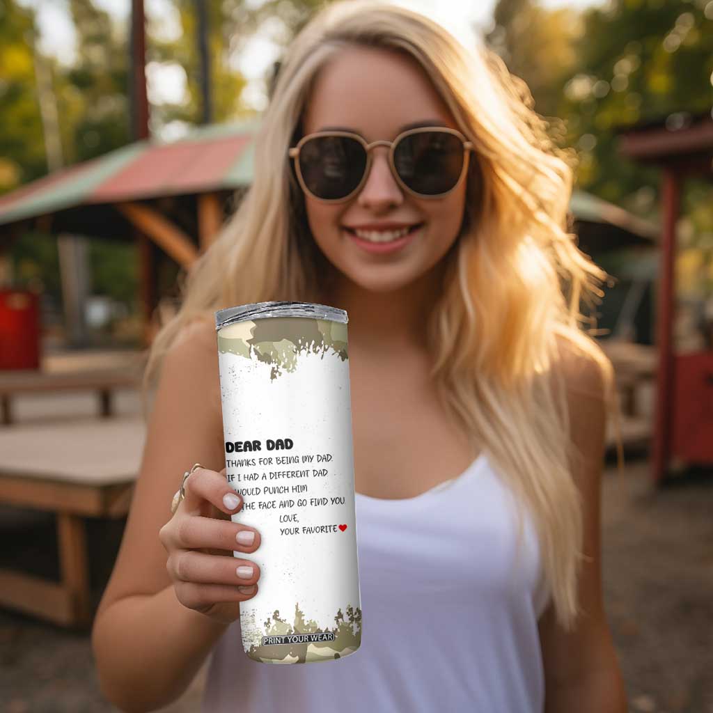 Gifts For Dad Skinny Tumbler Christmas Birthday Present Ideas For Father Husband Fathers Gift TB10 Print Your Wear